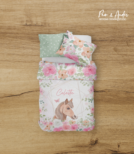 Horse Girl Bedding set