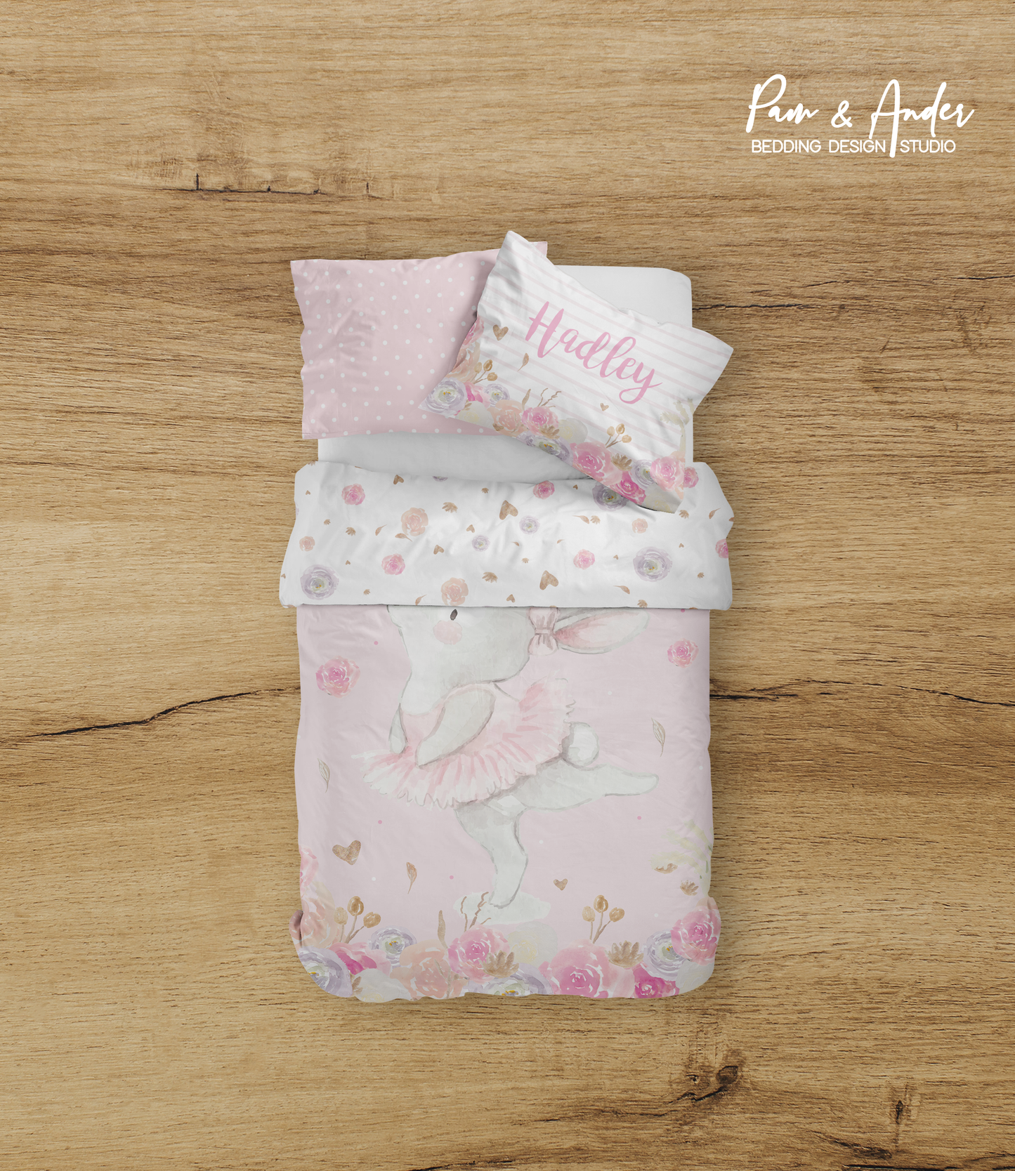 Ballet Bunny Bedding set