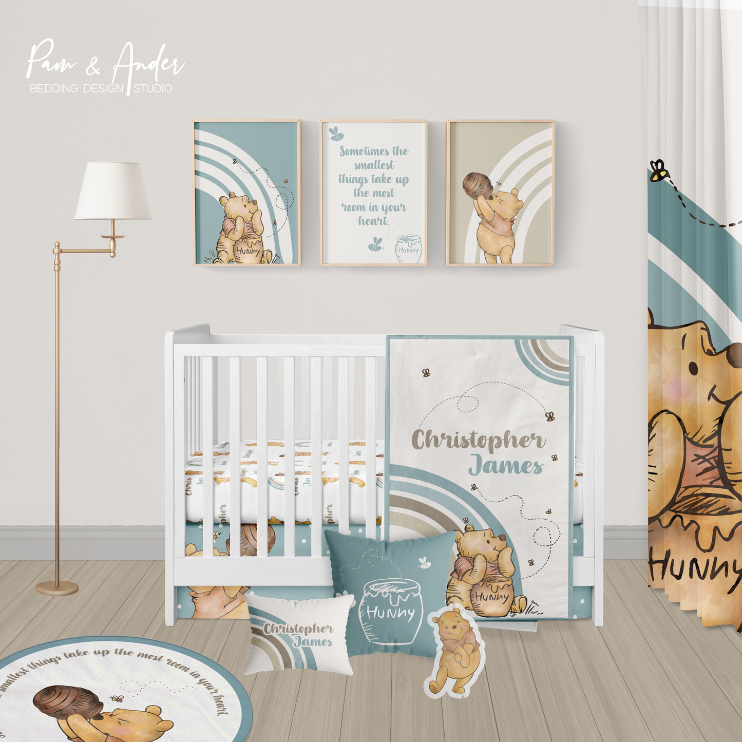 Winnie the Pooh Boy Crib bedding set