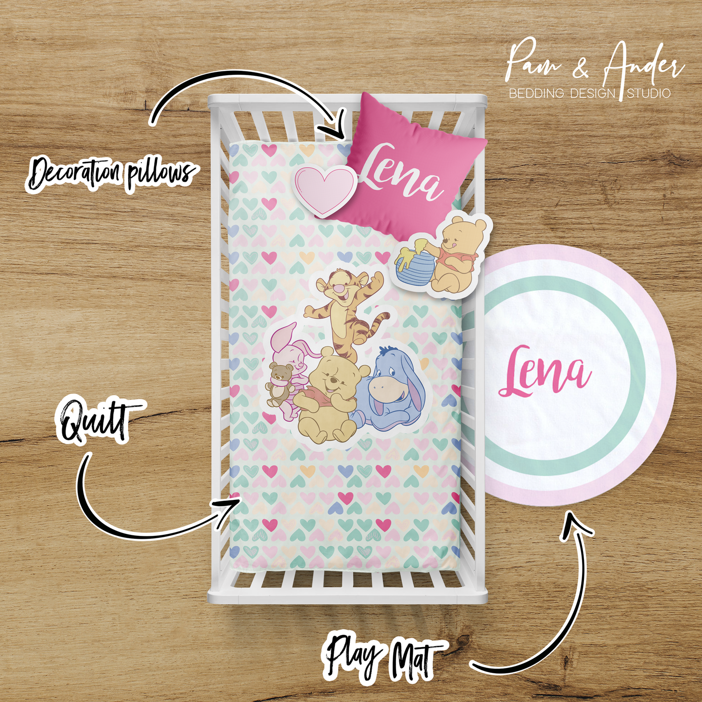 Winnie Pooh Hearts Build your Bundle