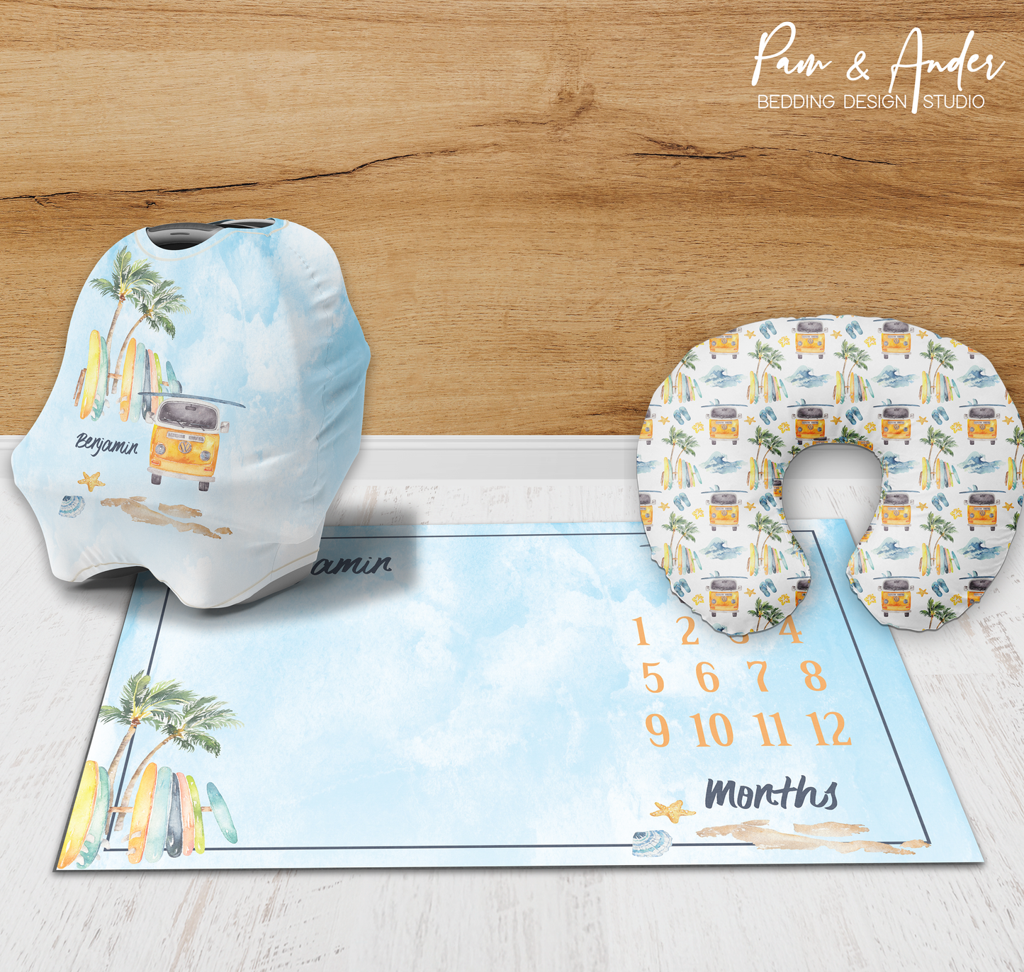 Surf Boy Accessories set