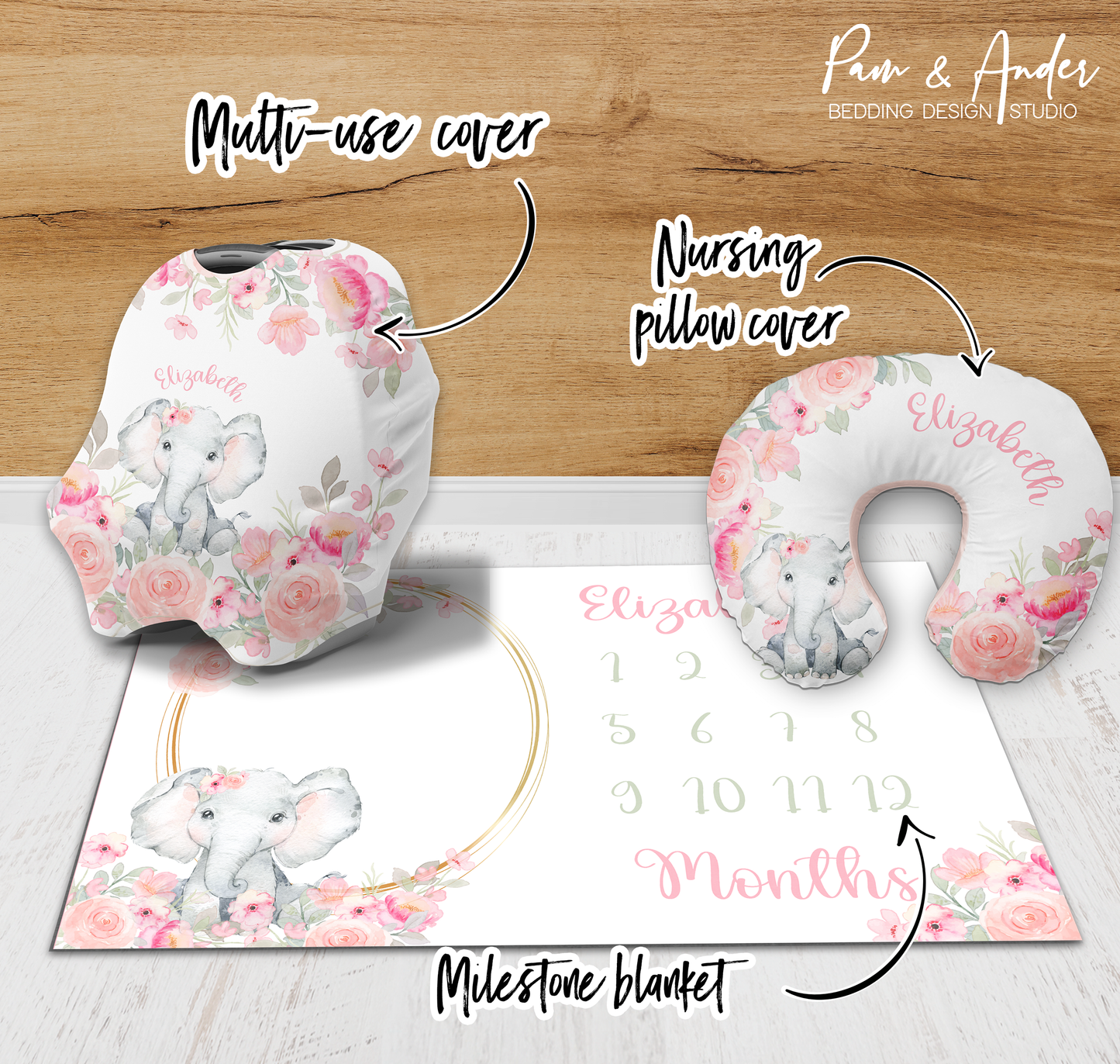 Floral Elephant Build your Bundle