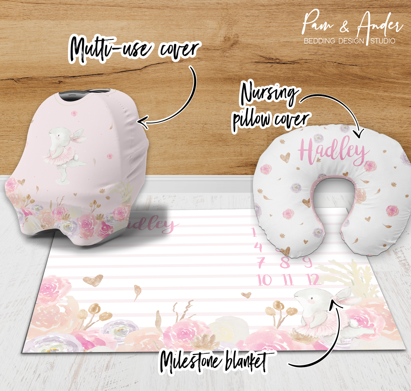 Ballet Bunny Accessories set