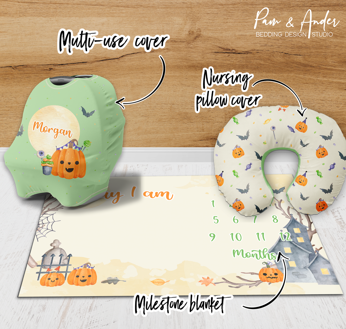 Pumpkin Accessories set