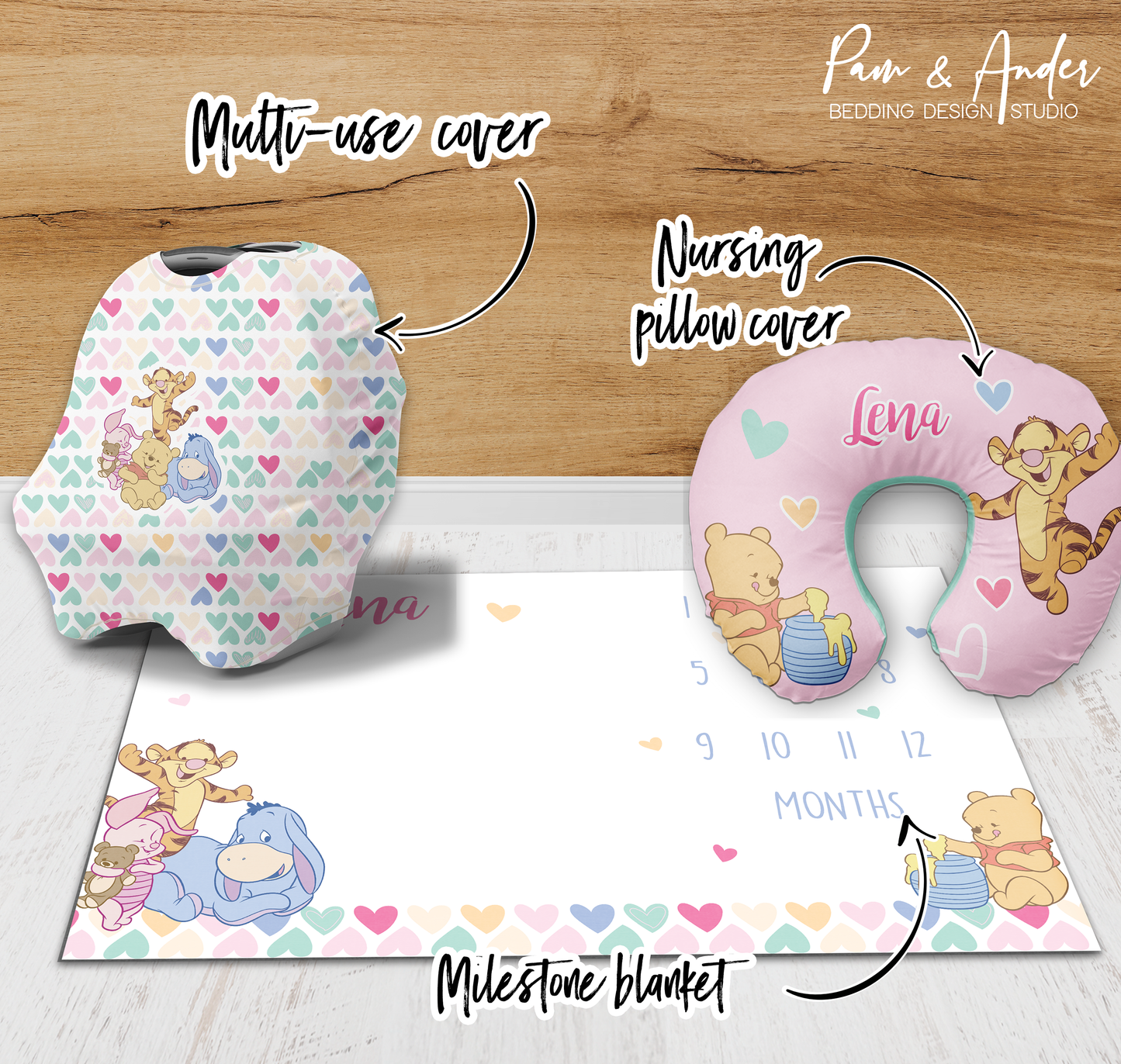 Winnie Pooh Hearts Build your Bundle