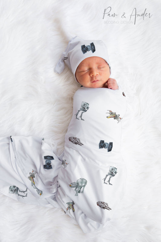 Star Wars Baby Boy Swaddle Set- Ready to ship