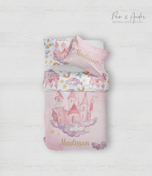 Castle Pink Bedding set