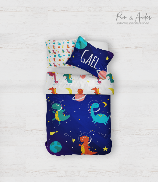 Space Dinosaur Bedding set