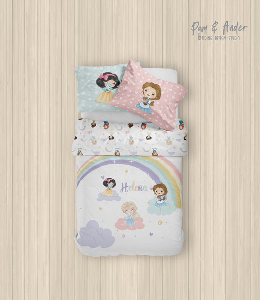 Princesses bedding set