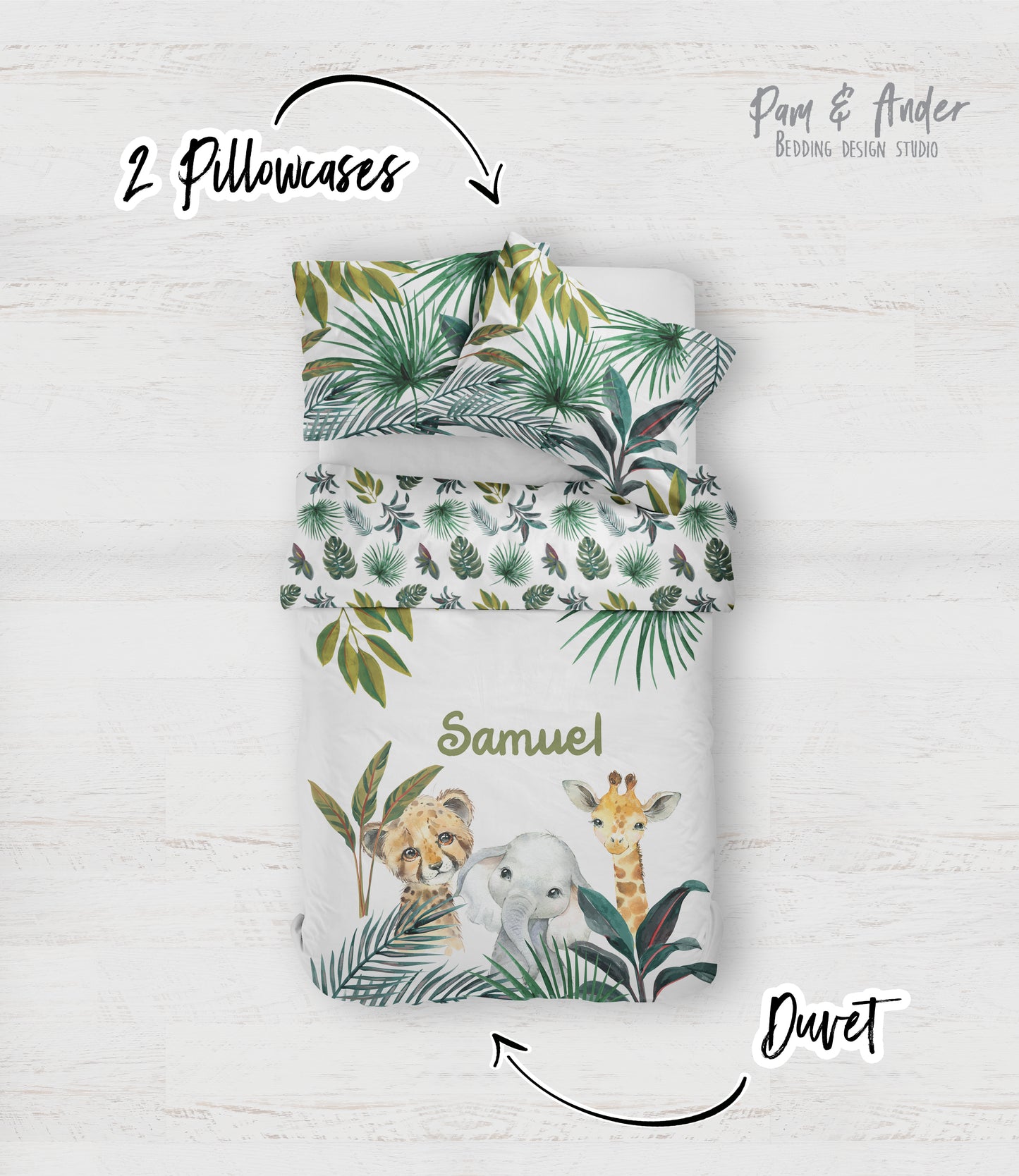 Safari bedding set