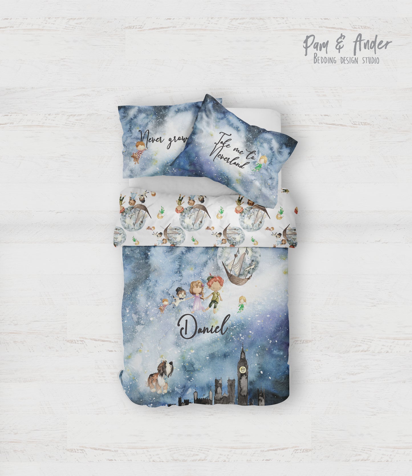 Peter Pan bedding set