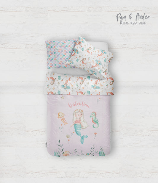 Mermaid bedding set