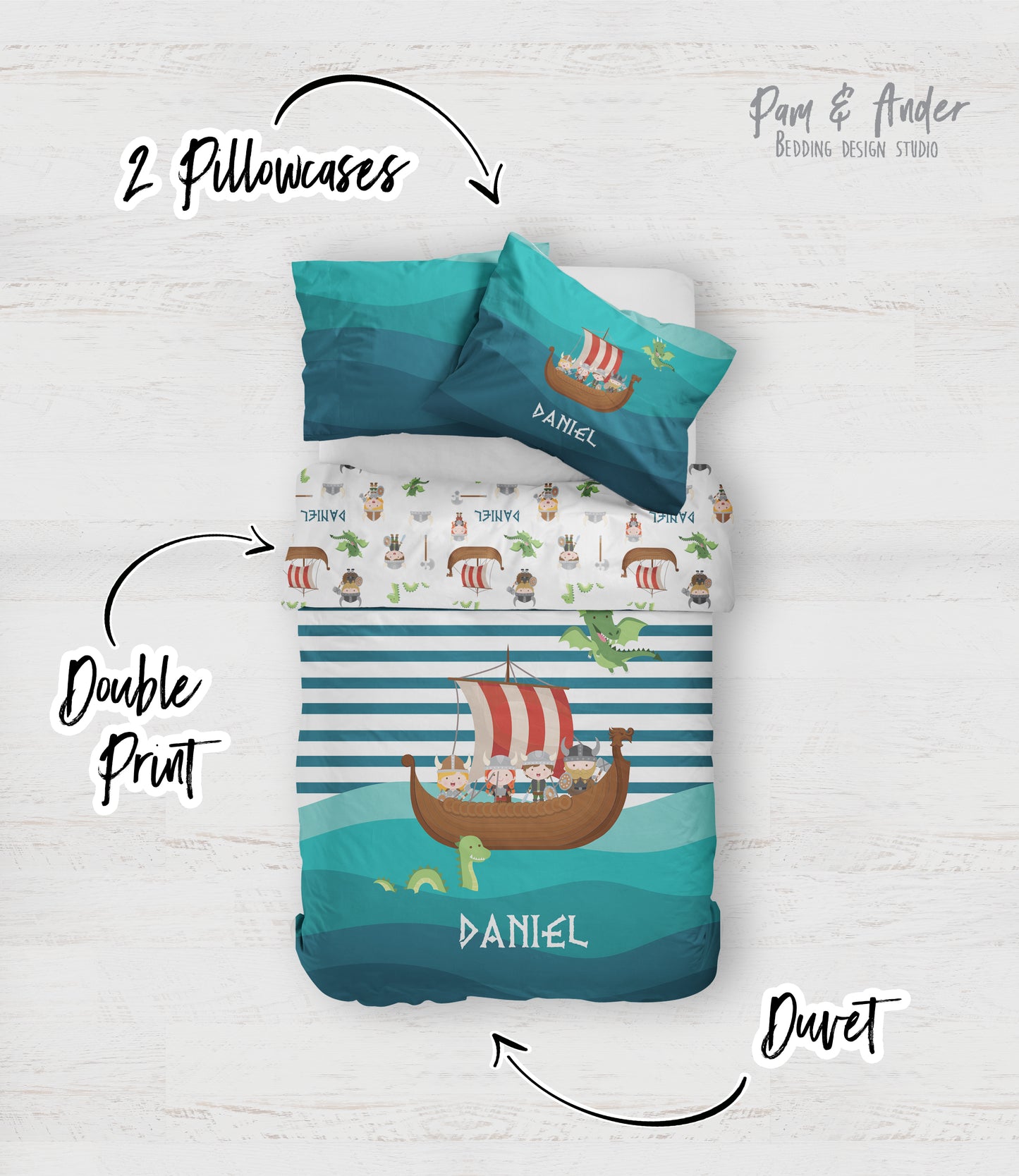 Viking bedding set