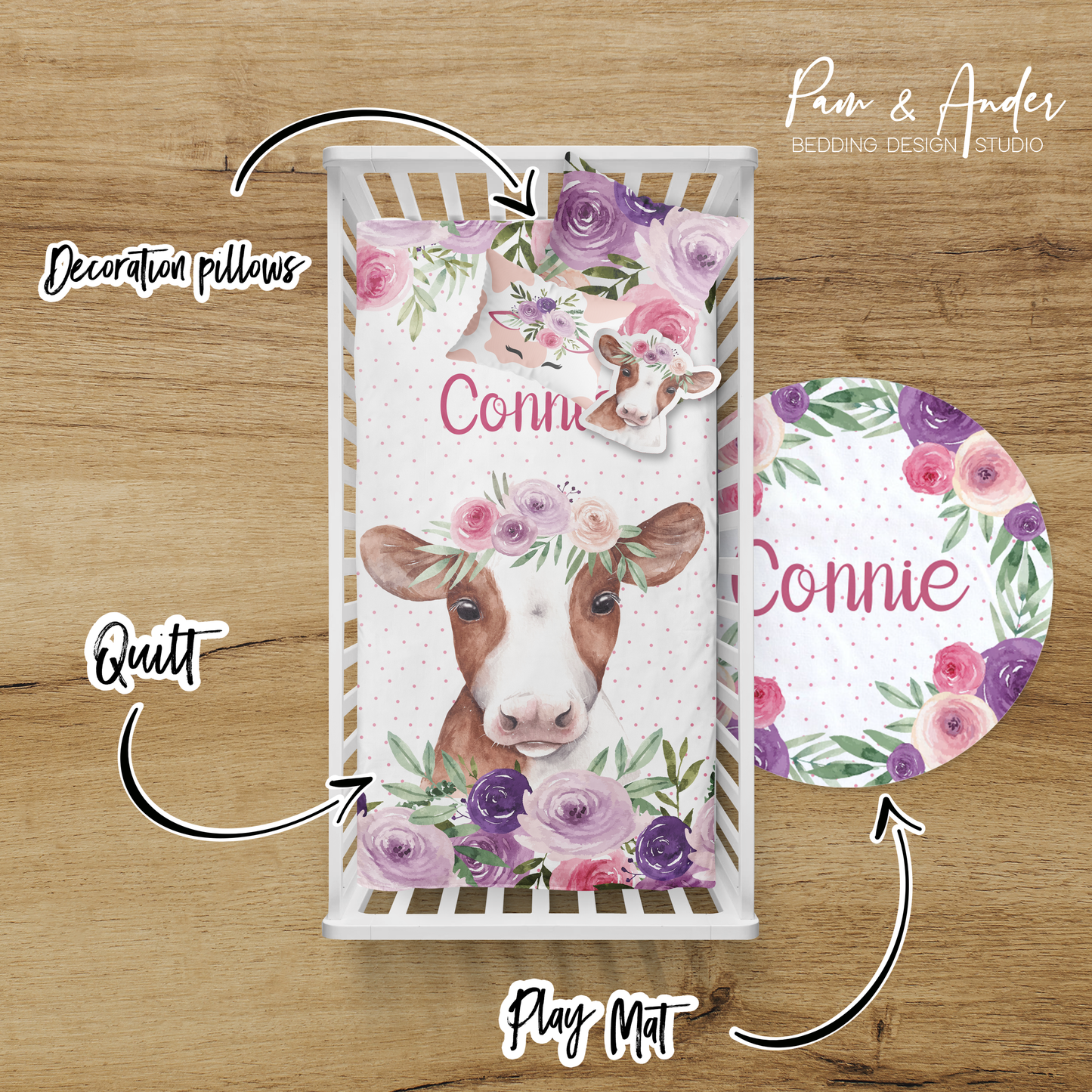 Cow and Flowers Build your Bundle