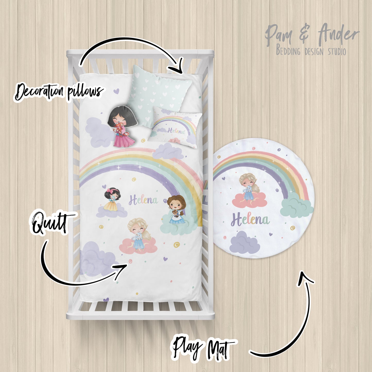 Princesses and rainbows Build your Bundle