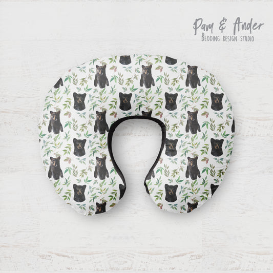 Baby bear boppy pillow cover