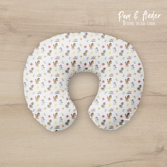 Farm boppy pillow cover