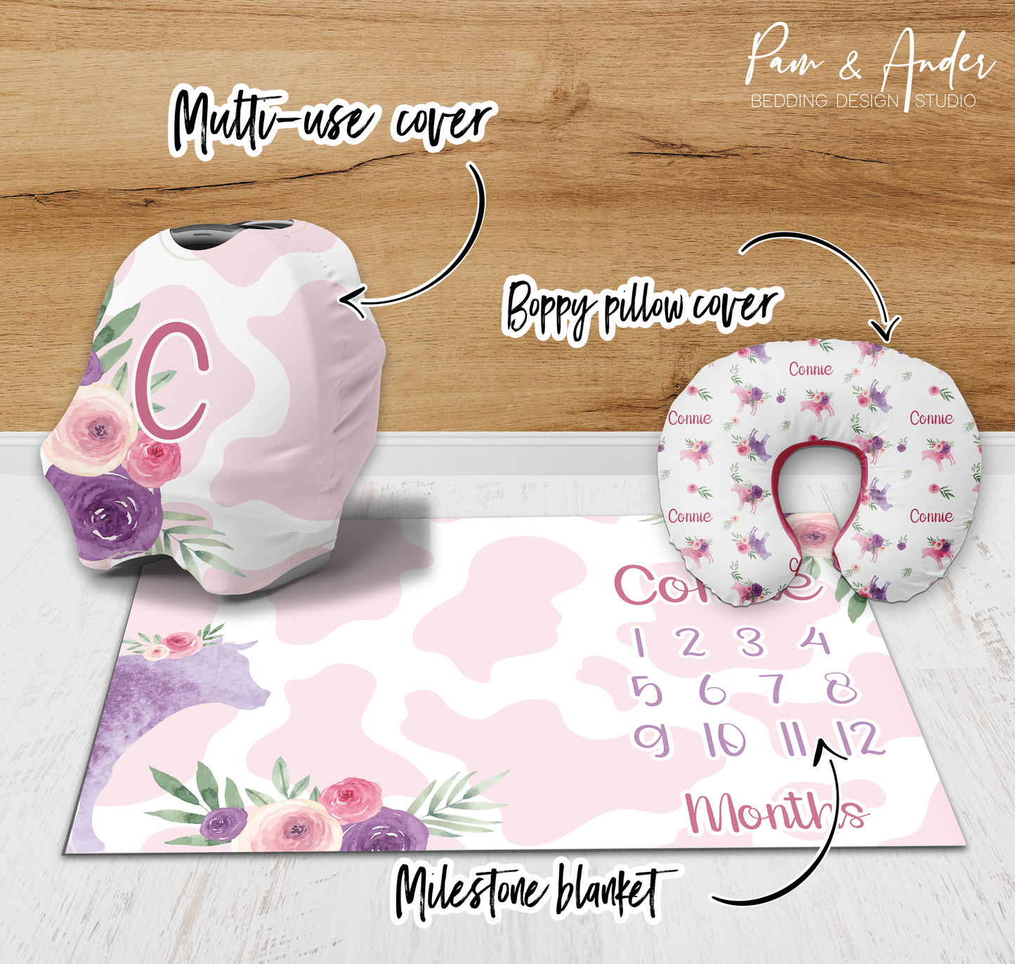 Cow and Flowers Build your Bundle