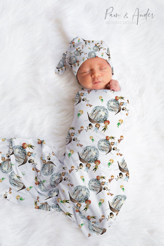 Peter Pan Baby Unisex Swaddle Set