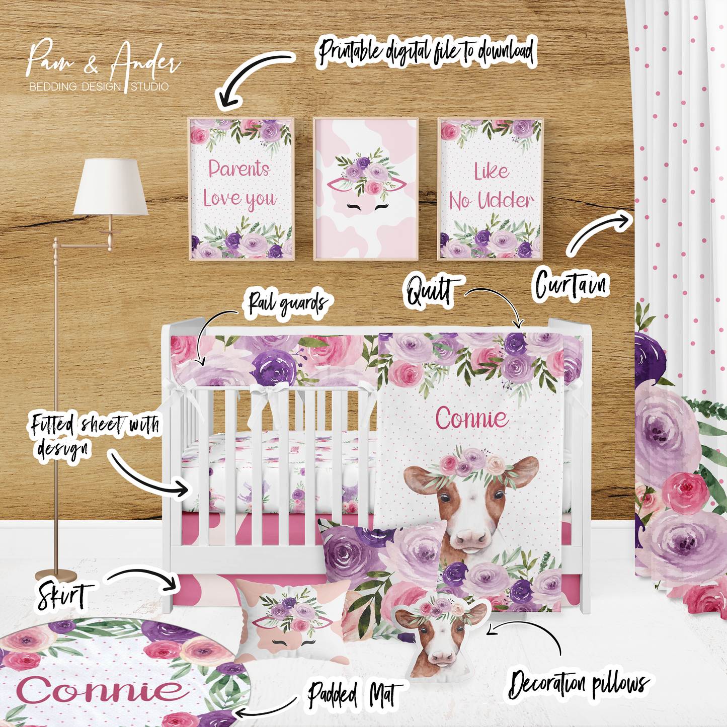 Cow and Flowers Build your Bundle