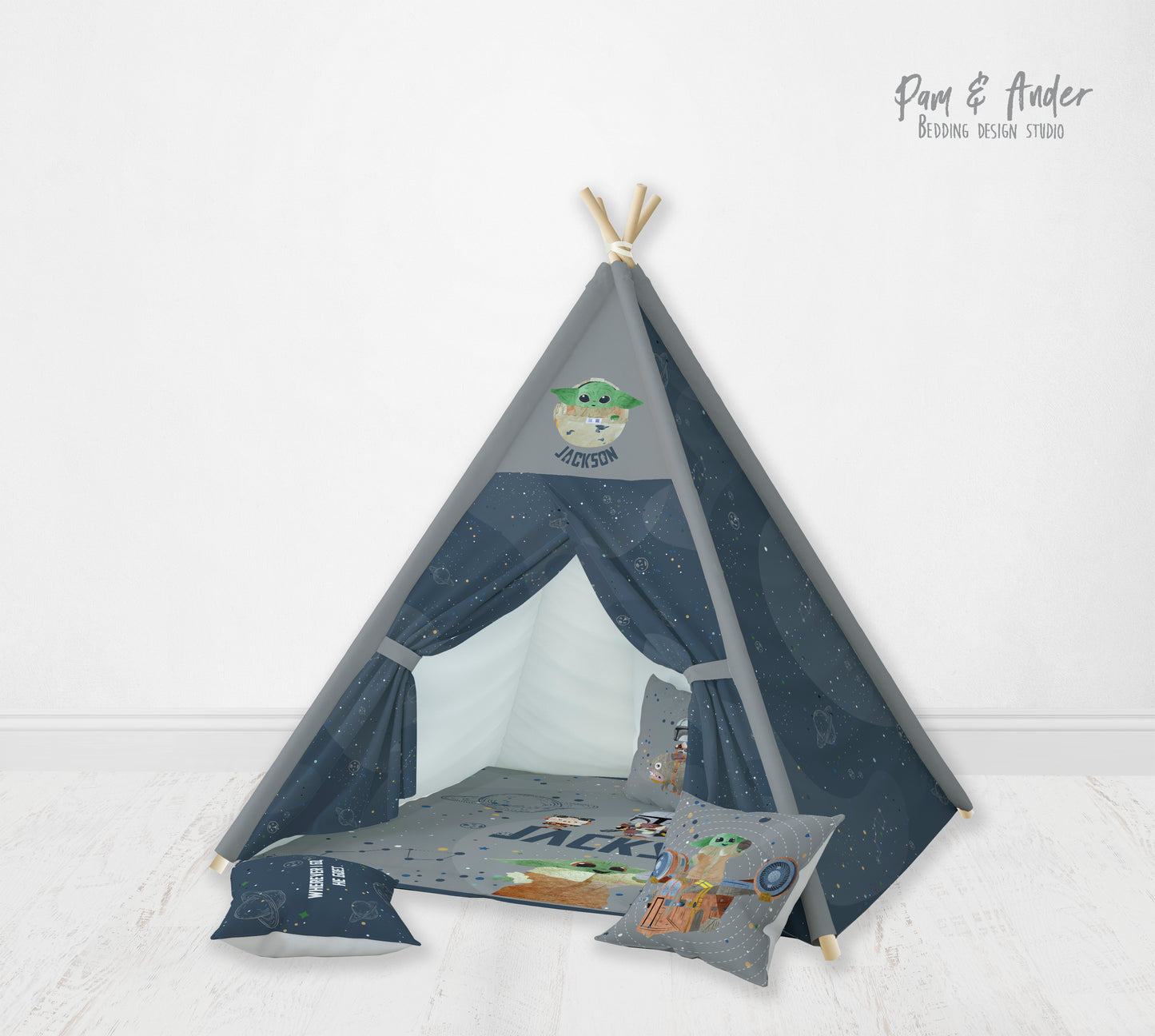 Baby yoda teepee