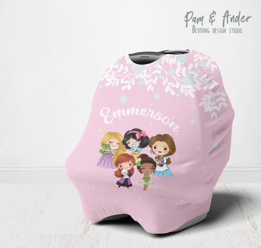 Princesses pink multi-use cover