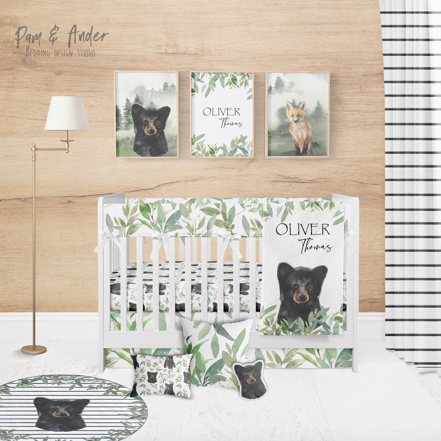 Bear Crib Bedding for Boy