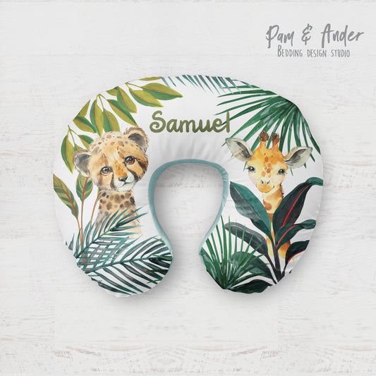 Safari boppy pillow cover