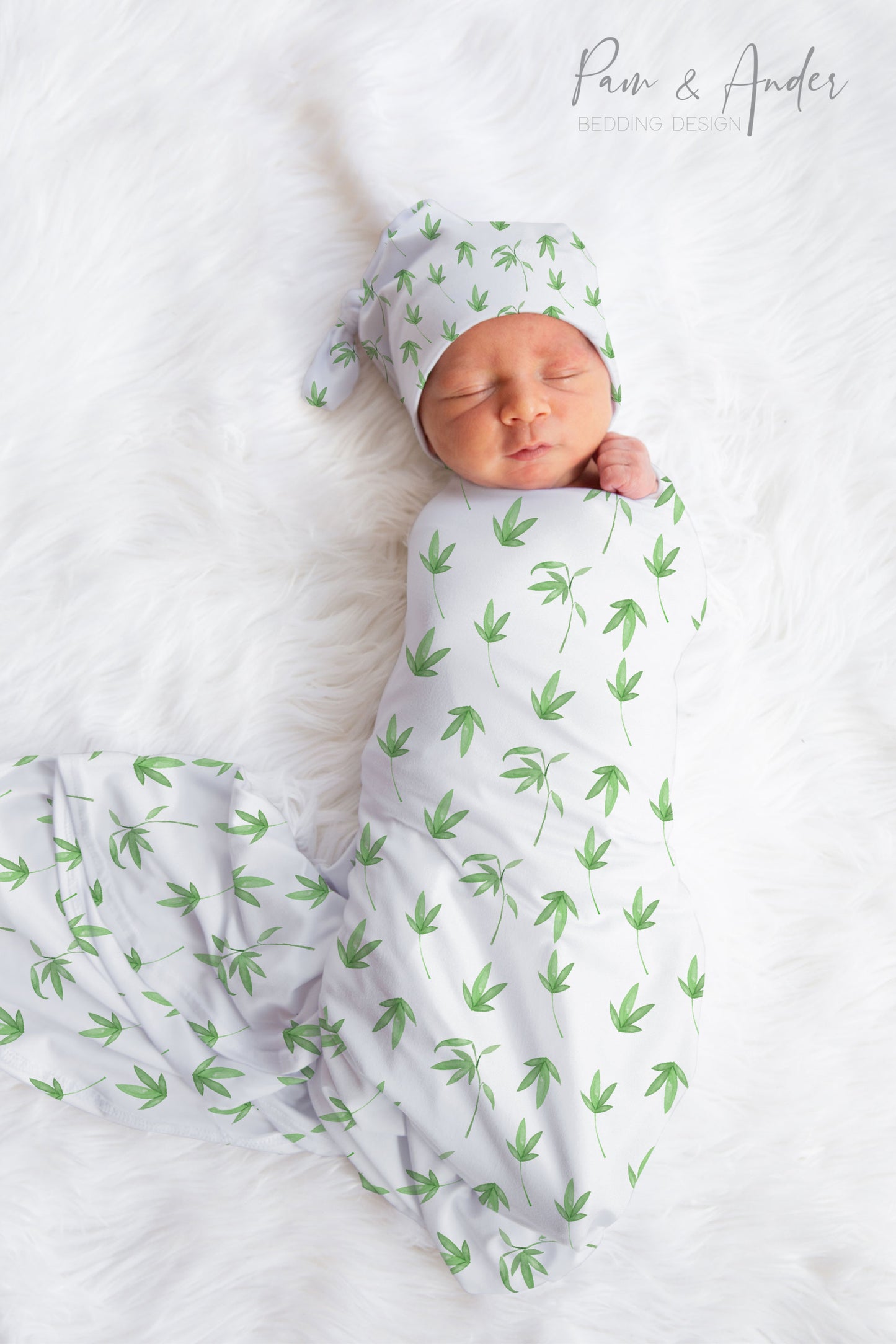 Bamboo Baby Boy Swaddle Set