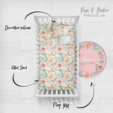 Floral crib bedding Build your Bundle