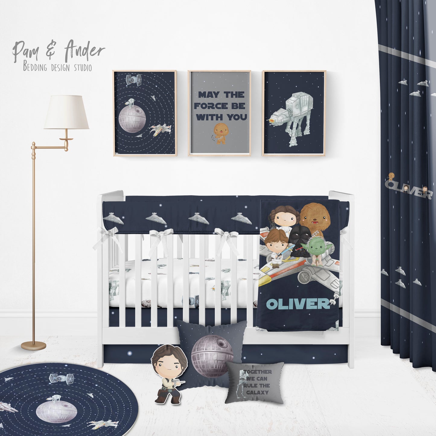 Star Wars Crib Bedding Set